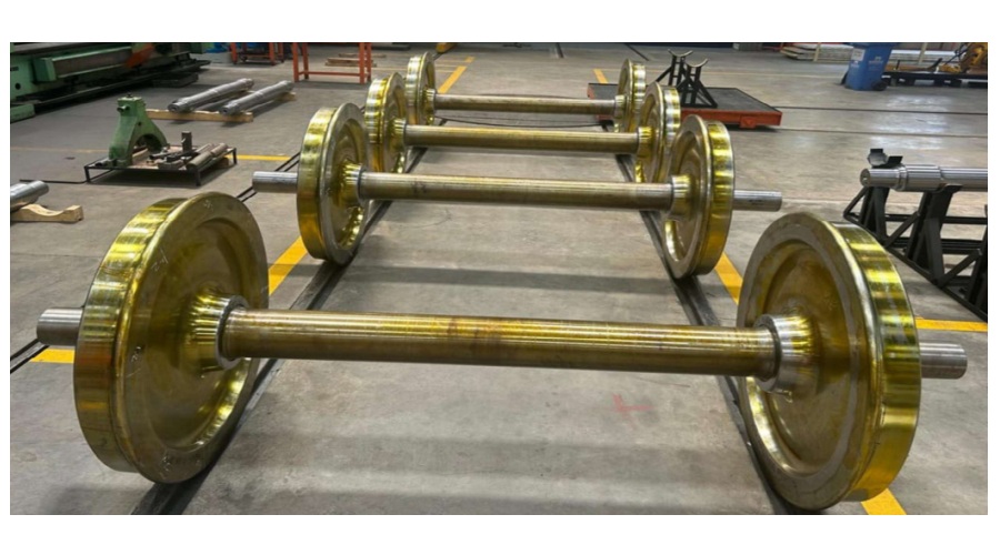 Hilton Metal Forging Ltd successfully manufactures Forged Railway Wagon Wheel set